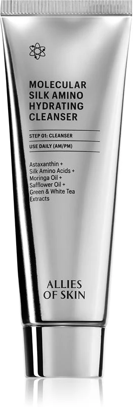Allies of Skin Molecular Silk Amino gel detergente idratante con amminoacidi 25 ml