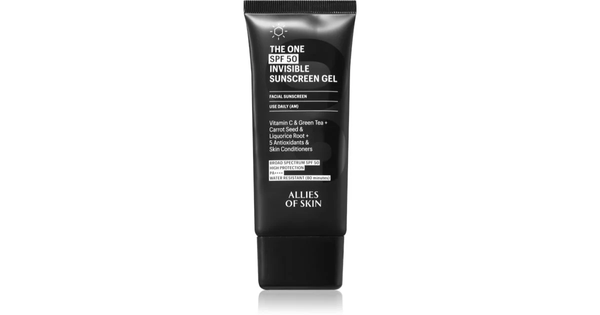 Allies of Skin The One Crema Solare Invisibile Gel opacizzante invisibile SPF 50 50 ml