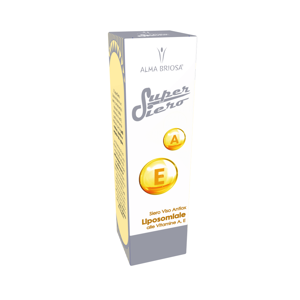 ALMA BRIOSA Super Siero – Siero Viso Antiox Liposomiale alle Vitamine A + E
