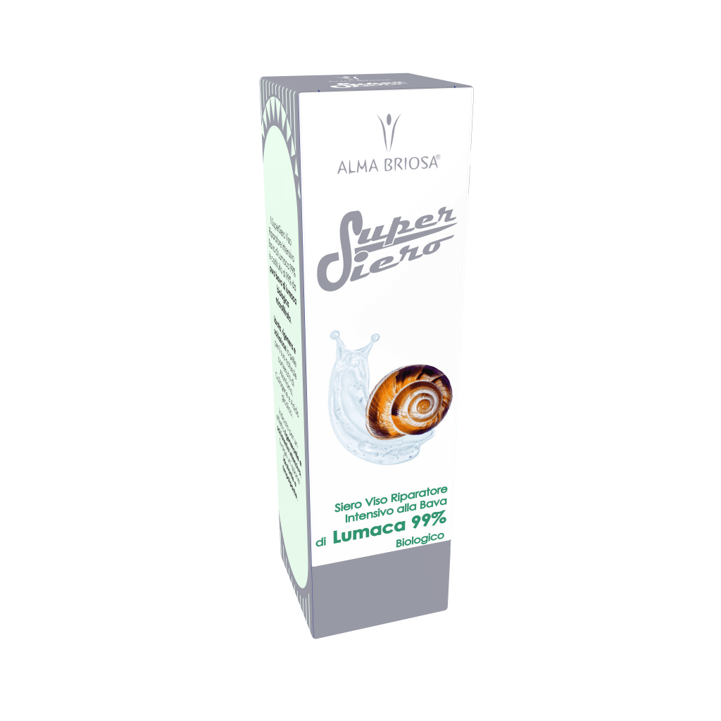ALMA BRIOSA Super Siero – Siero Viso Riparatore Intensivo alla Bava di Lumaca 99%