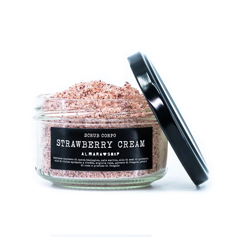 ALMARA SOAP Scrub Corpo Strawberry Cream