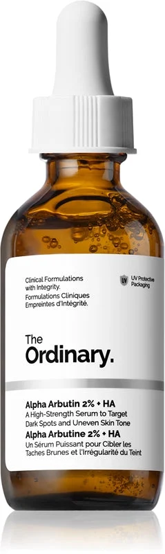 The Ordinary Alpha Arbutin 2% + HA siero illuminante viso con acido ialuronico 60 ml