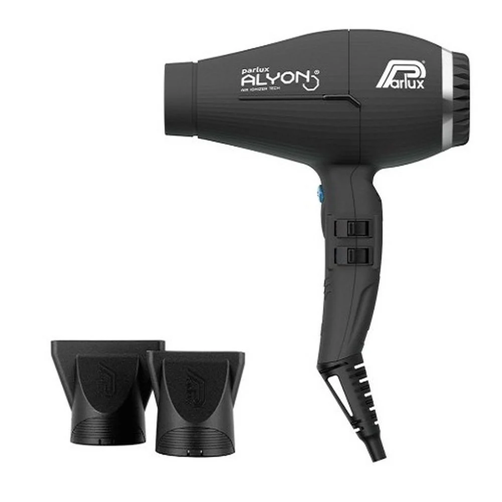 PARLUX ALYON AIR IONIZER TECH ECO FRIENDLY NERO OPACO- ASCIUGACAPELLI