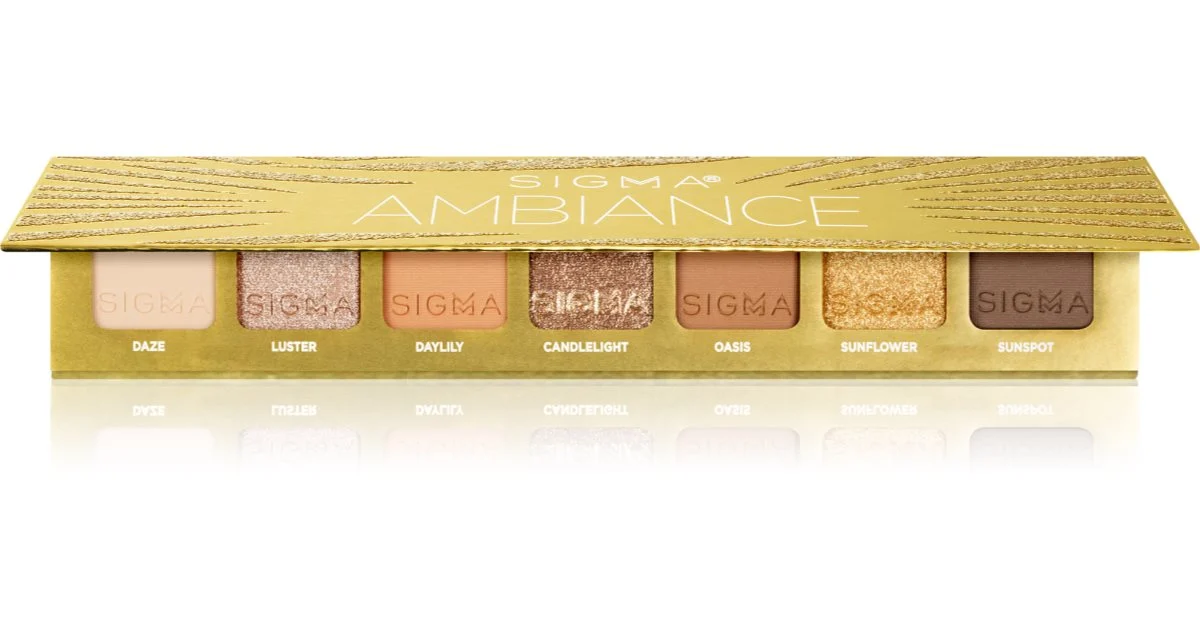 Sigma Beauty Ambiance Mini palette di ombretti 7 g
