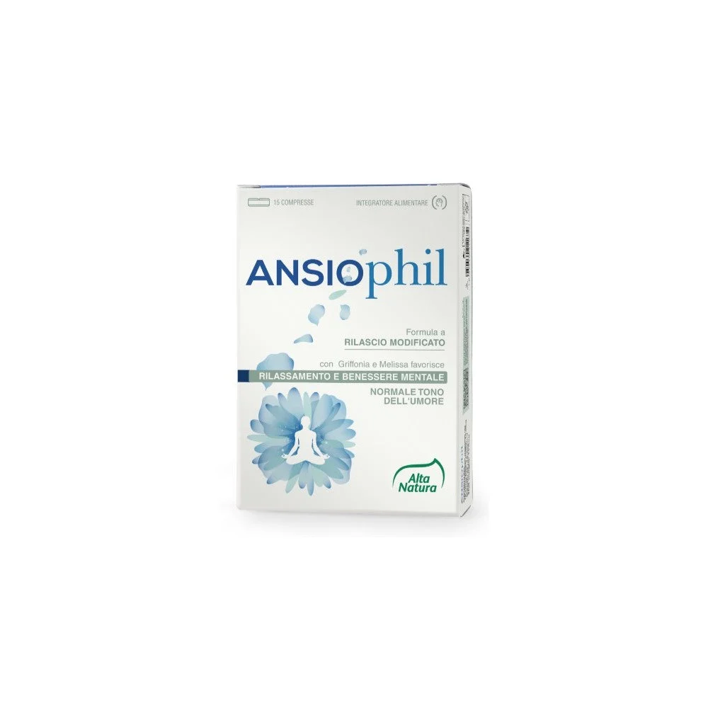Alta Natura Ansiophil 15cpr 850mg