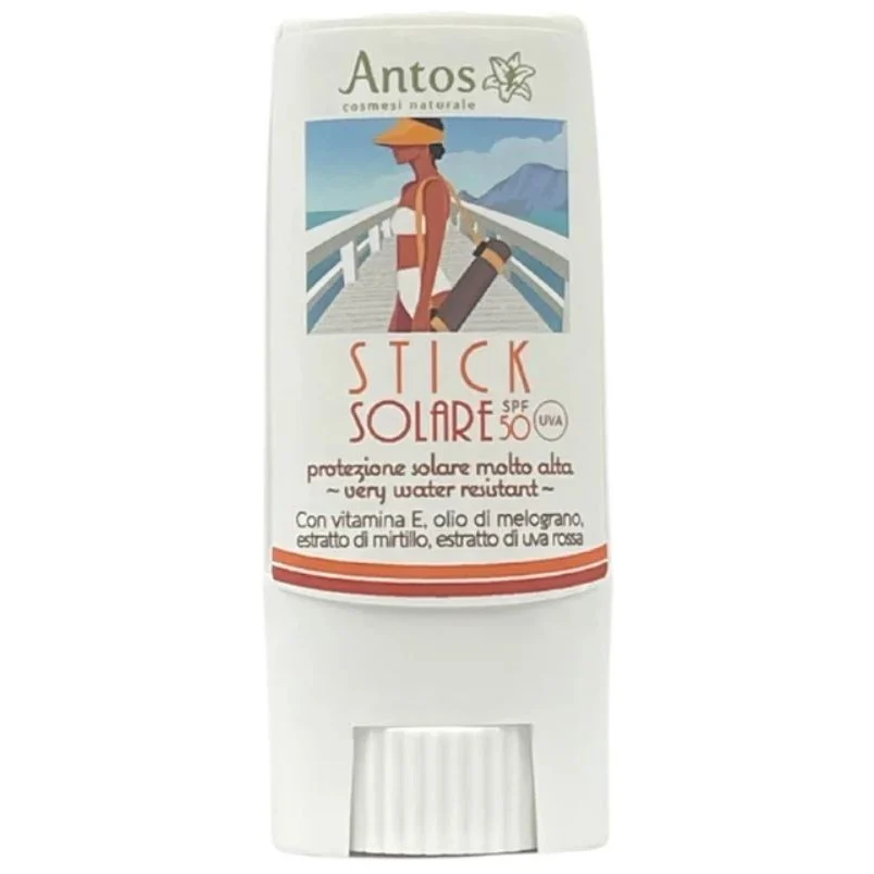 ANTOS Stick Solare SPF 50 Protezione Molto Alta Water Resistant
