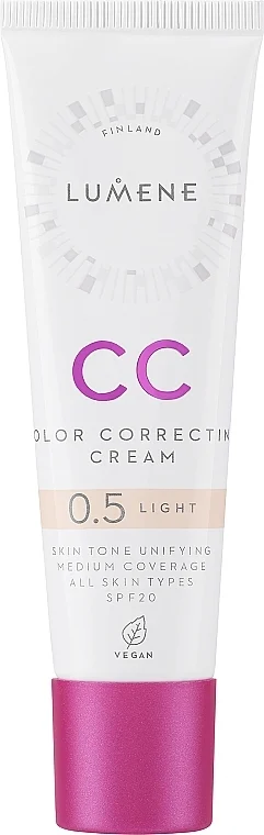 Lumene CC Color Correcting Cream SPF20