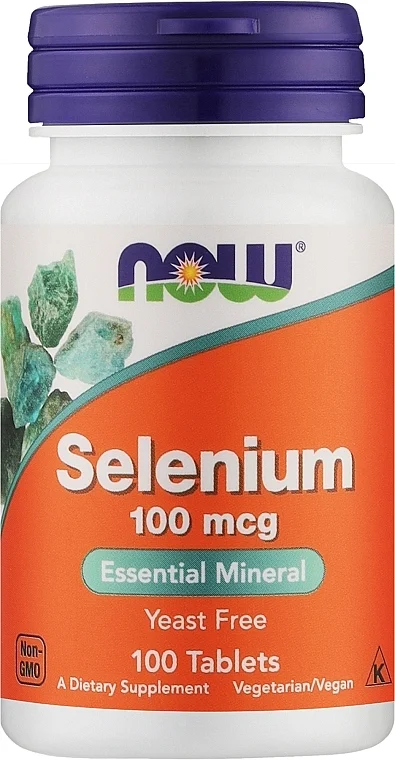 Selenio da 100 mg, in compresse