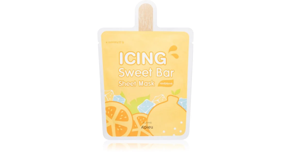 Maschera in tessuto Icing Sweet Bar (4 tipi) Hanrabon