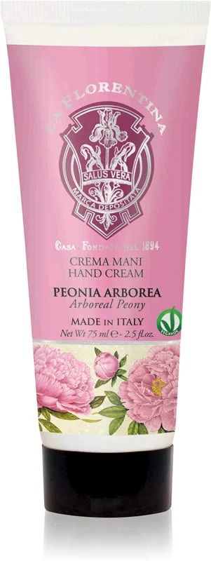 La Florentina Arboreal Peony crema naturale mani peonia 75 ml