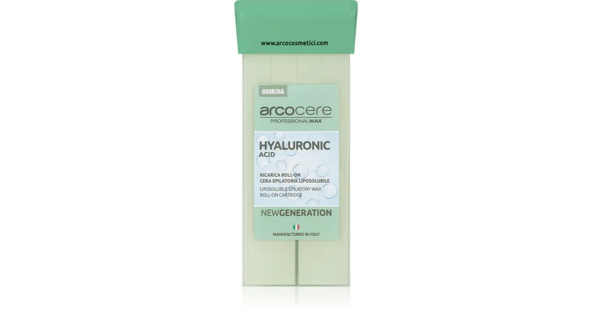 Arcocere Cera Epilatoria Cera Professionale Acido Ialuronico (Roll-On Cartidge) 100 ml