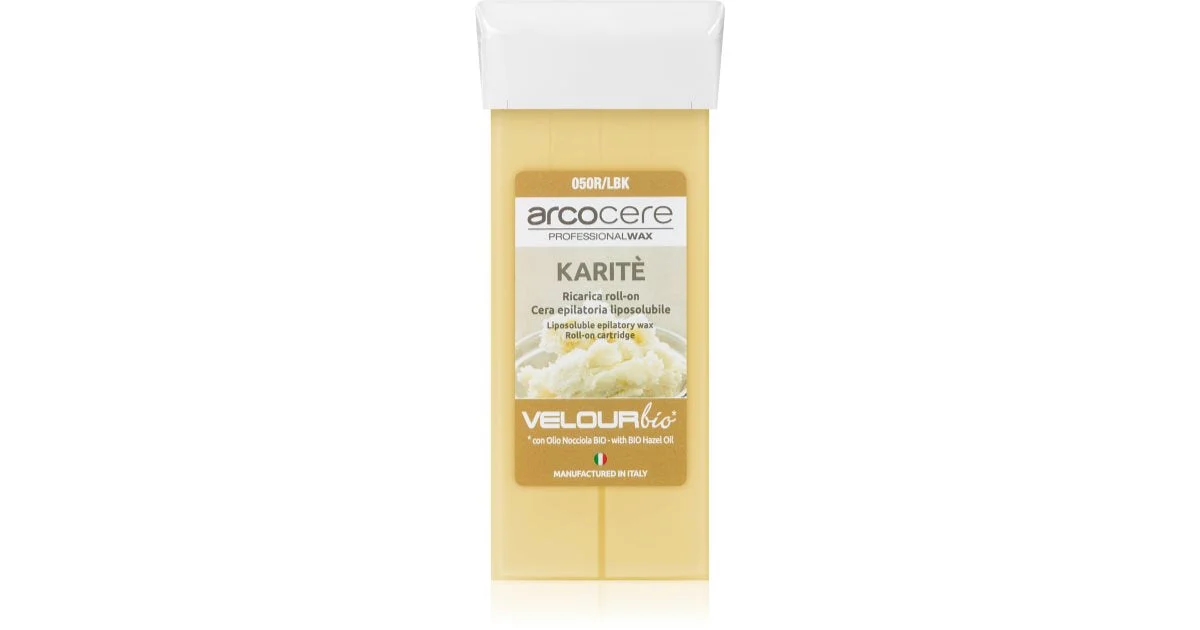 Cera epilatoria Cera Professionale Karité Bio (Cartuccia Roll-On) 100 ml