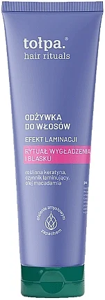 Balsamo per capelli con effetto laminazione