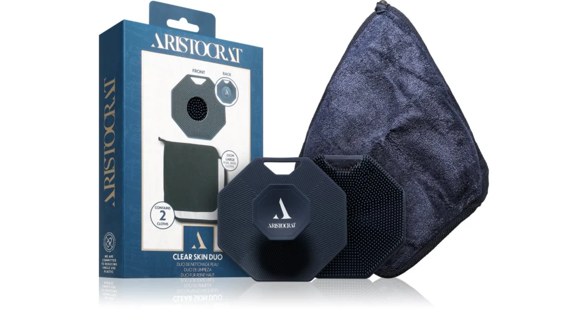 Aristocrat Beard Roller confezione regalo per il viso stampo in silicone per il viso 2 pz + asciugamano per il viso 1 pz