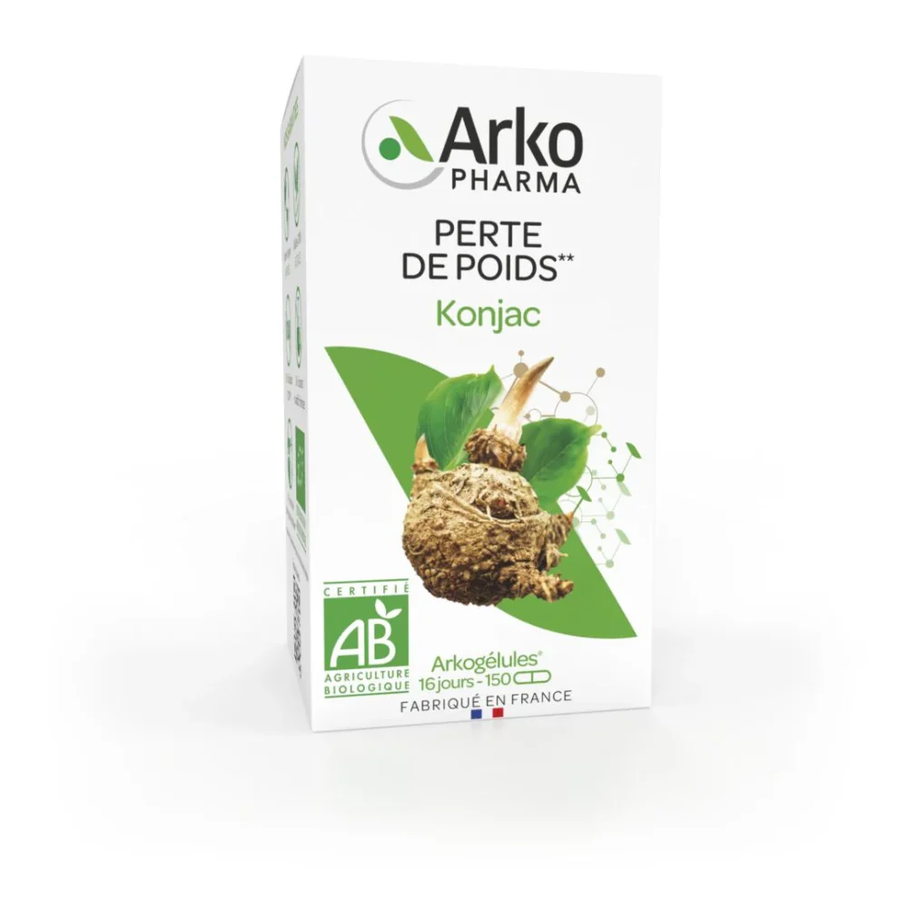 ArkoPharma ArkoGélules - Konjac - Perdita di Peso - BIO 150 capsule