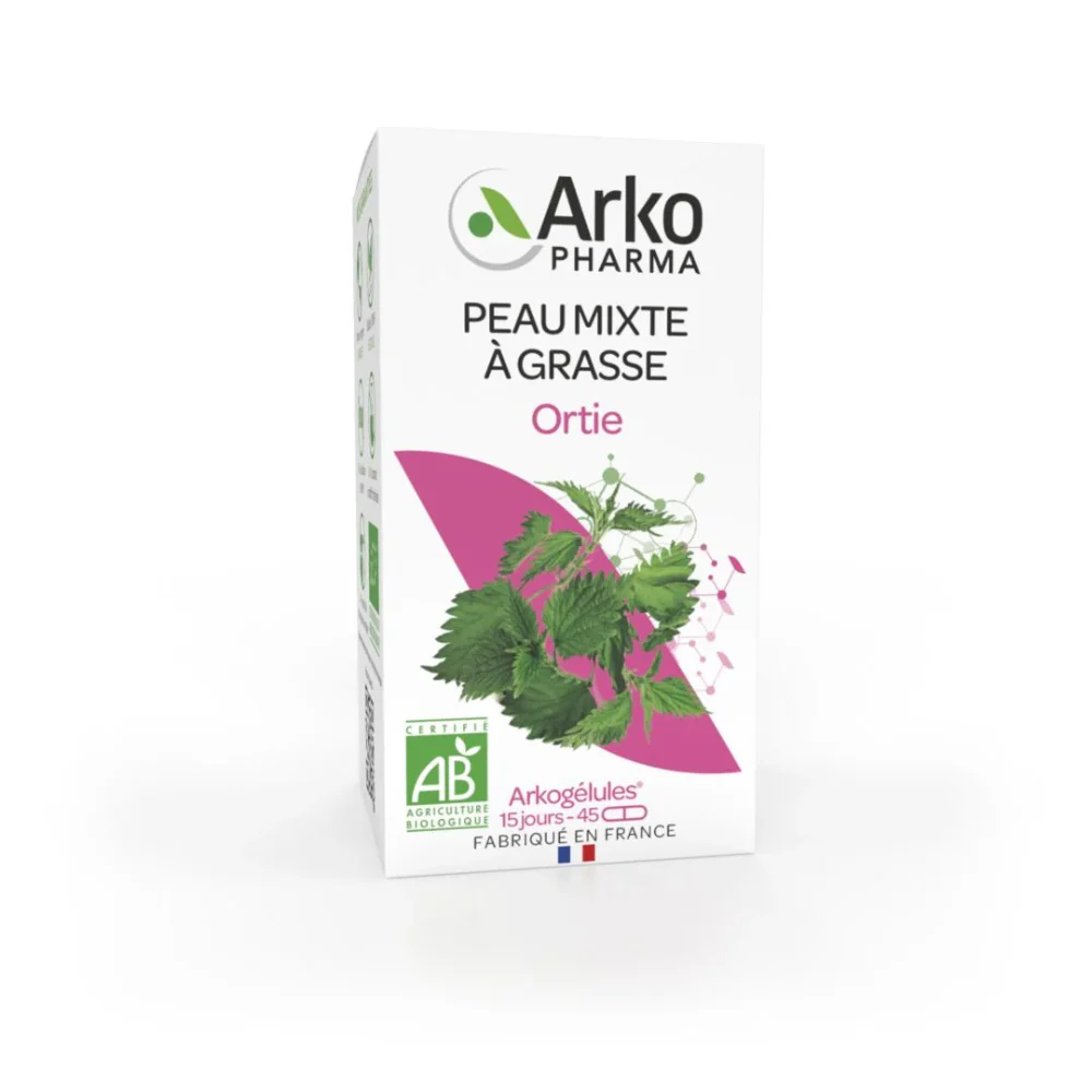 ArkoPharma ArkoCapsule - Ortica - Pelle Mista a Grasse - BIO 45 Capsule