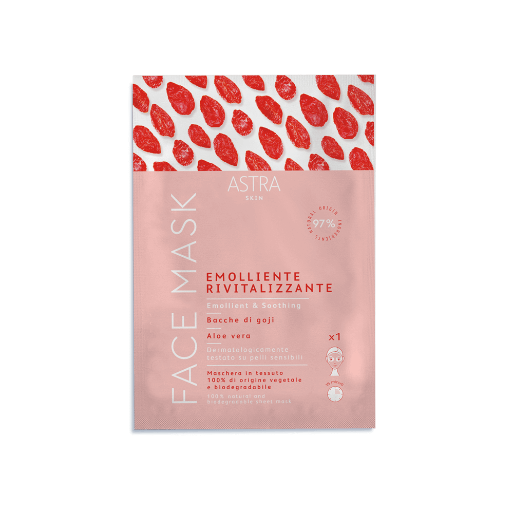 ASTRA MAKE-UP Maschera Viso Emolliente Rivitalizzante