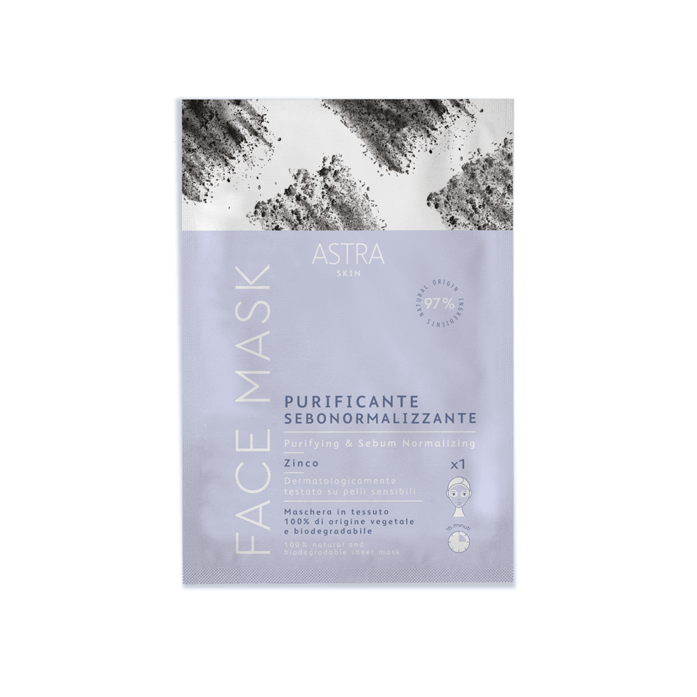 ASTRA MAKE-UP Maschera Viso Purificante Sebonormalizzante