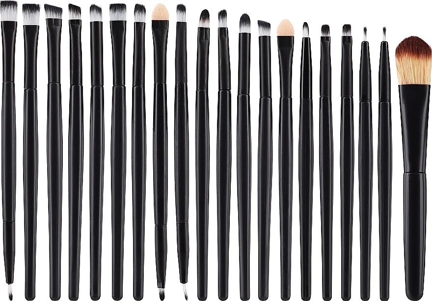 Set pennelli trucco, 20 pz.