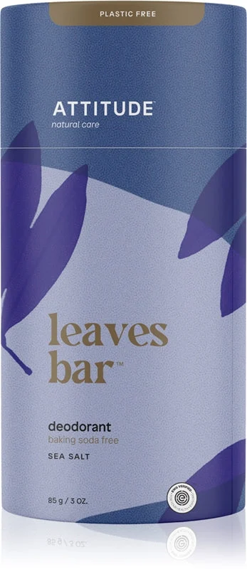 Attitude Leaves deodorante solido senza sali di alluminio Sale manino 85 g