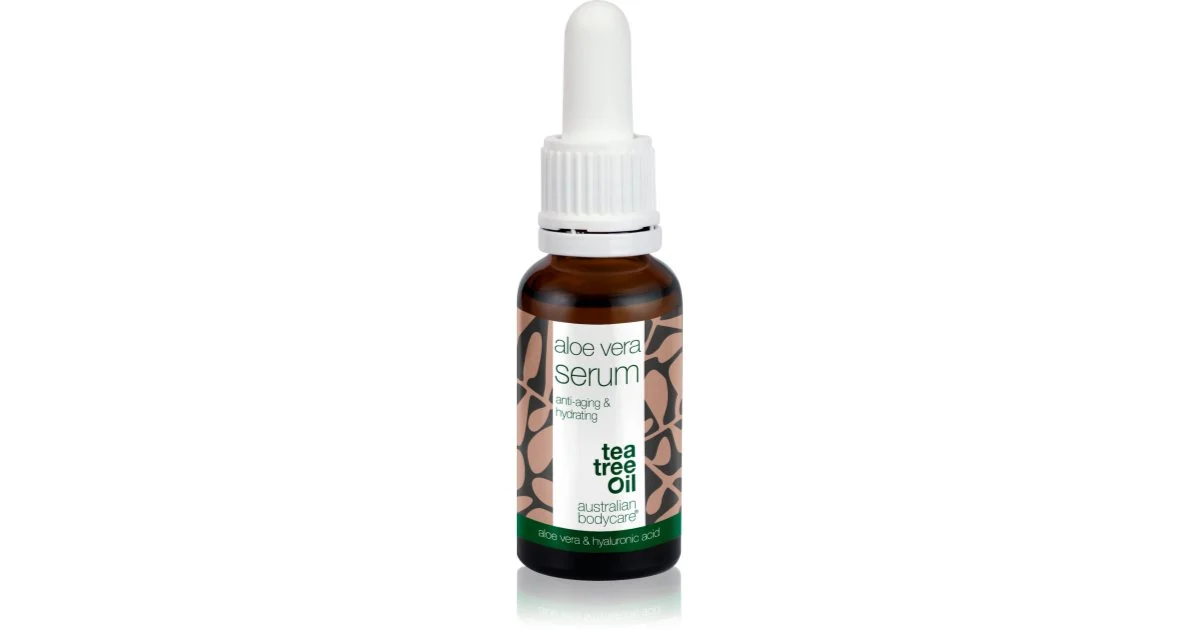 Australian Bodycare Tea Tree & Aloe Vera siero antirughe con olio della pianta del the 30 ml