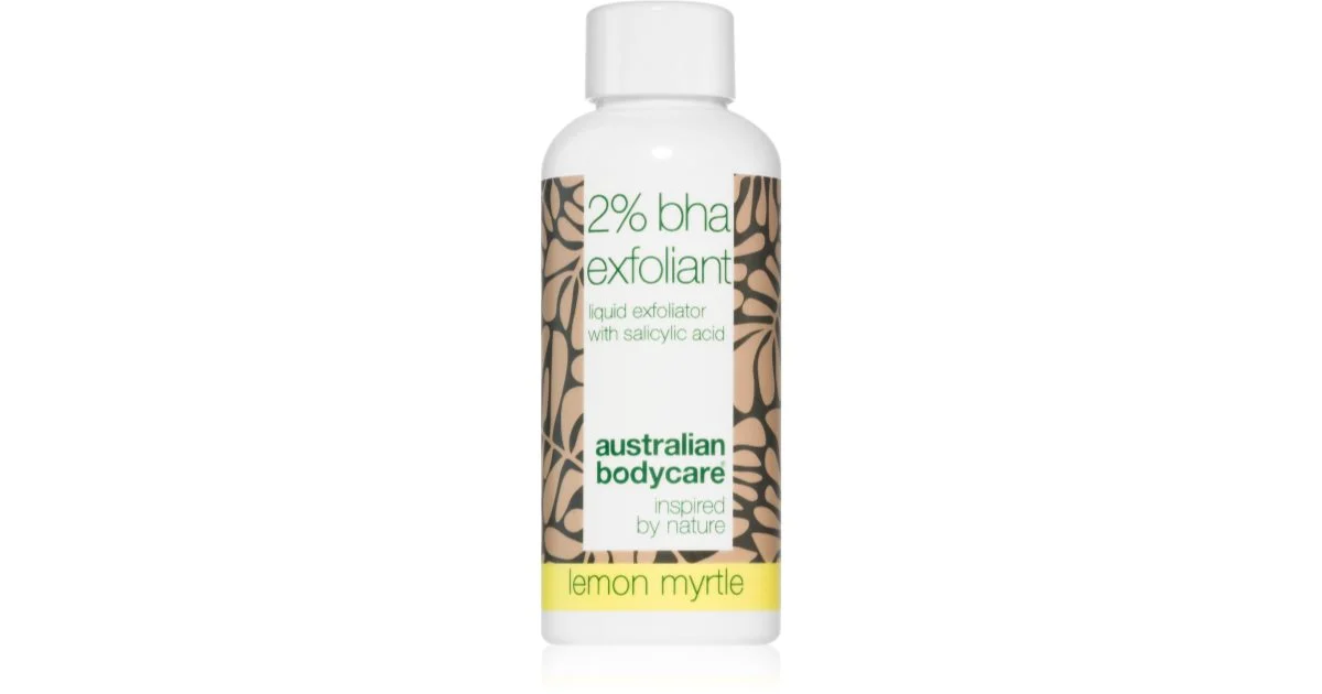 Australian Bodycare Tea Tree Limone Myrtle lozione tonica esfoliante delicata per pelli grasse e miste 55 ml