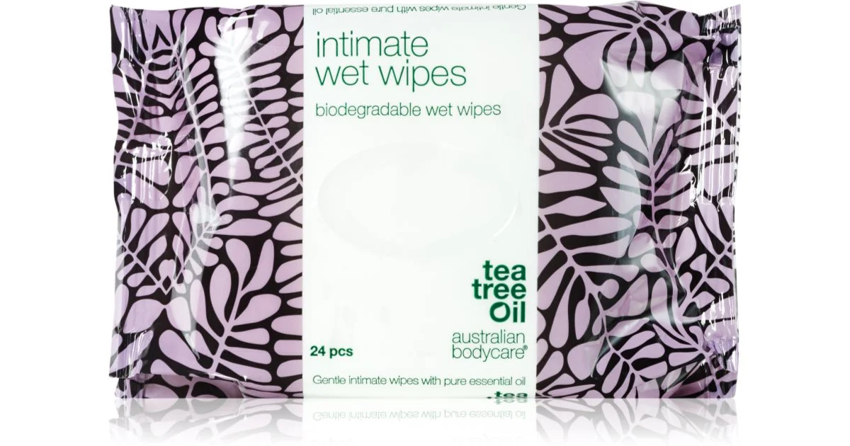 Australian Bodycare Tea Tree Oil salviette per l'igiene intima 24 pz