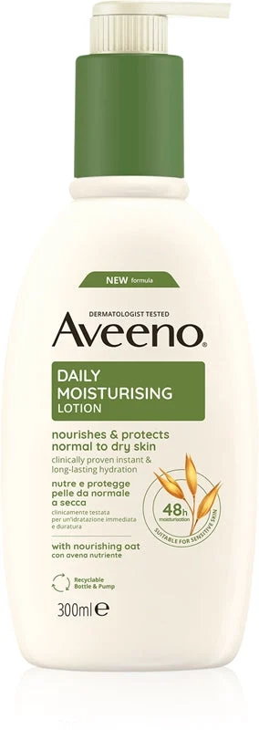 Aveeno Lozione corpo idratante quotidiana (pelle da normale a secca) - 300 ml