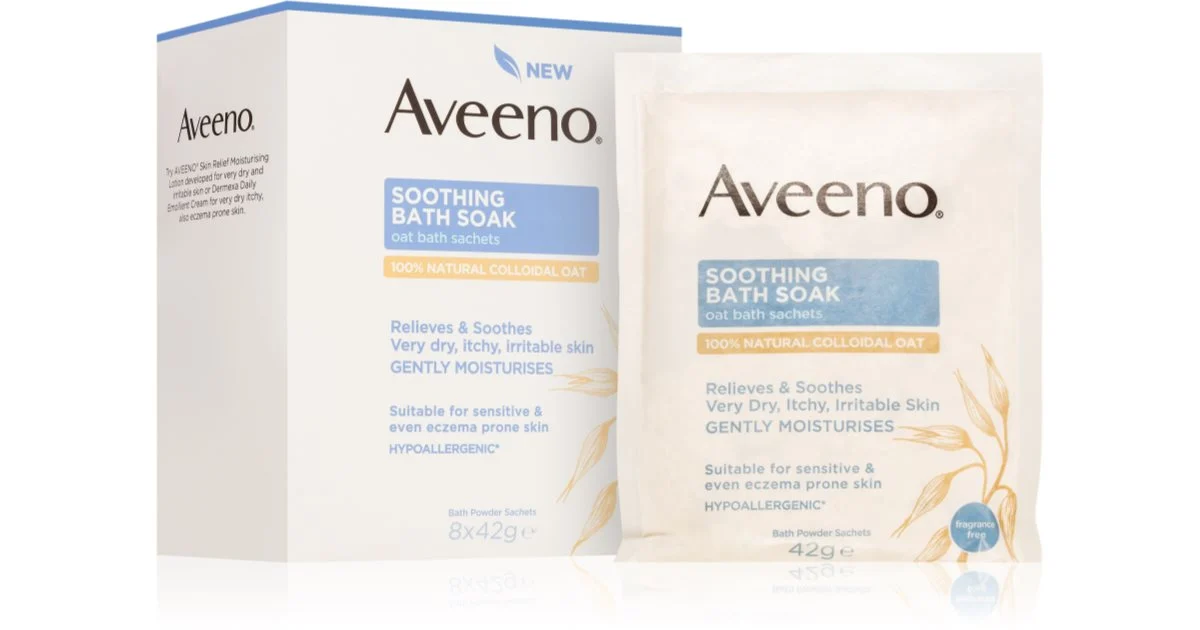 Aveeno Bagnoschiuma lenitivo 8 x 42 g