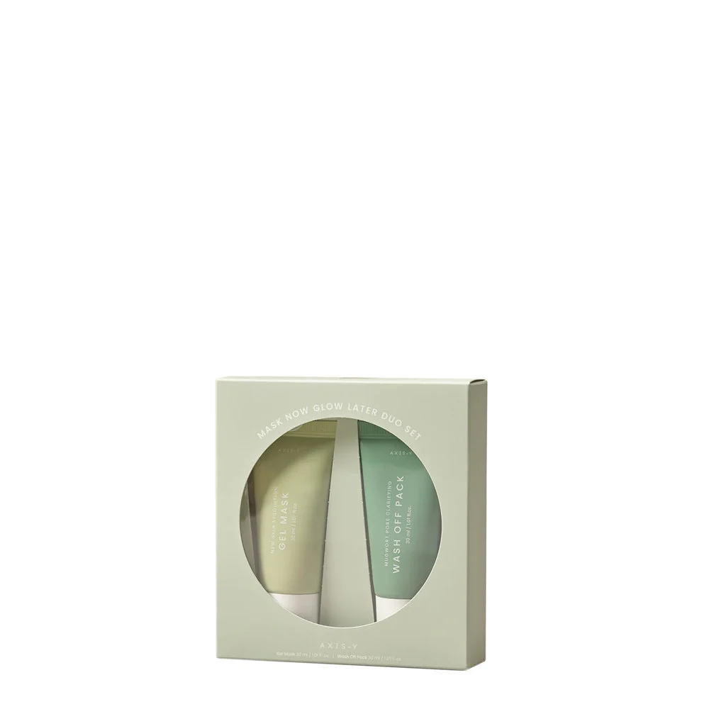 Set Duo Maschera Asse Y Ora Illumina Più Tardi