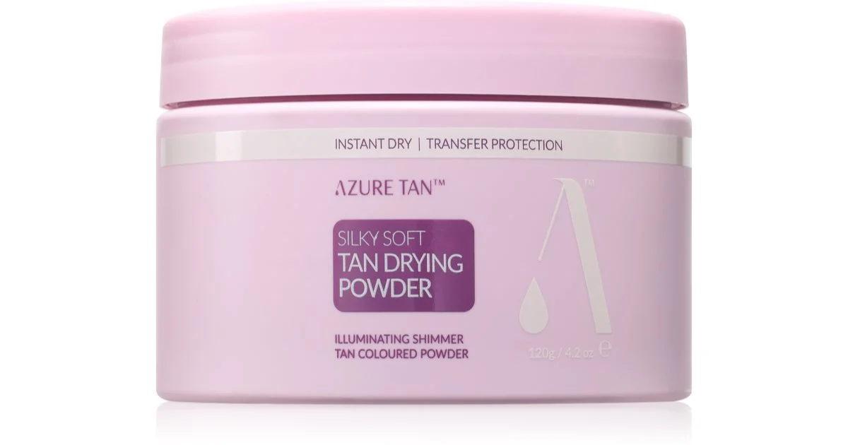 Azure Tan Silky Soft cipria per il corpo 120 g