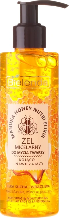 Gel micellare lenitivo e idratante con miele manuka e pappa reale