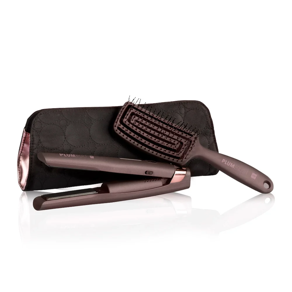 LABOR KIT PLUM PIASTRA VIAGGIO SPAZZOLA POCHETTE B355