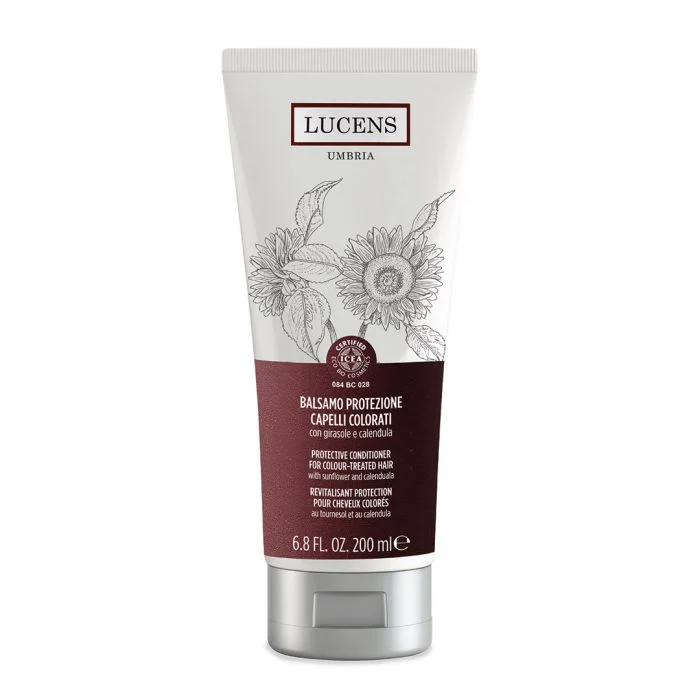 LUCENS UMBRIA Balsamo Protezione Capelli Colorati Girasole e Calendula