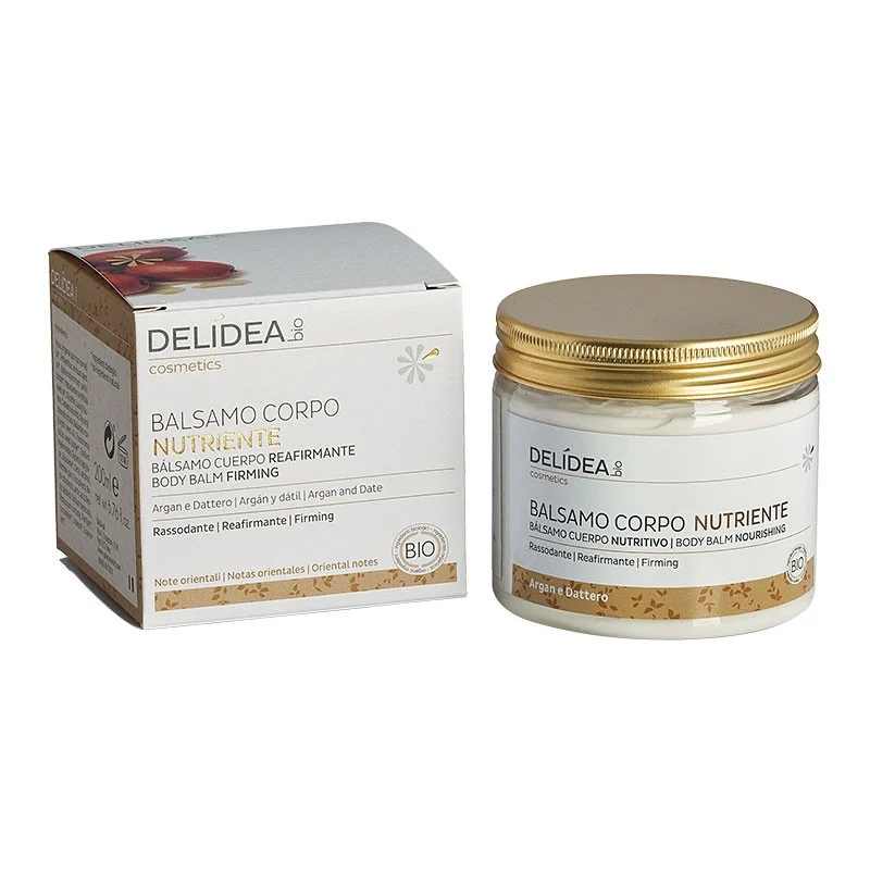 DELIDEA Argan e Dattero – Balsamo Corpo Nutriente e Rassodante