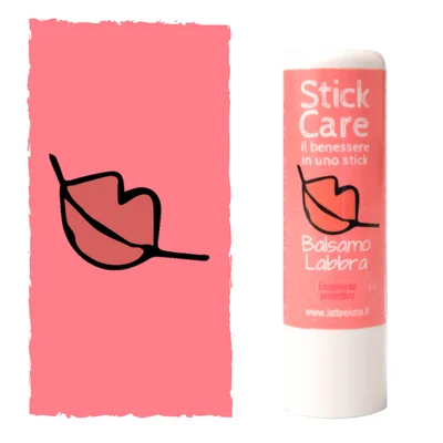 LATTE E LUNA Stick Care – Balsamo Labbra Emolliente Protettivo