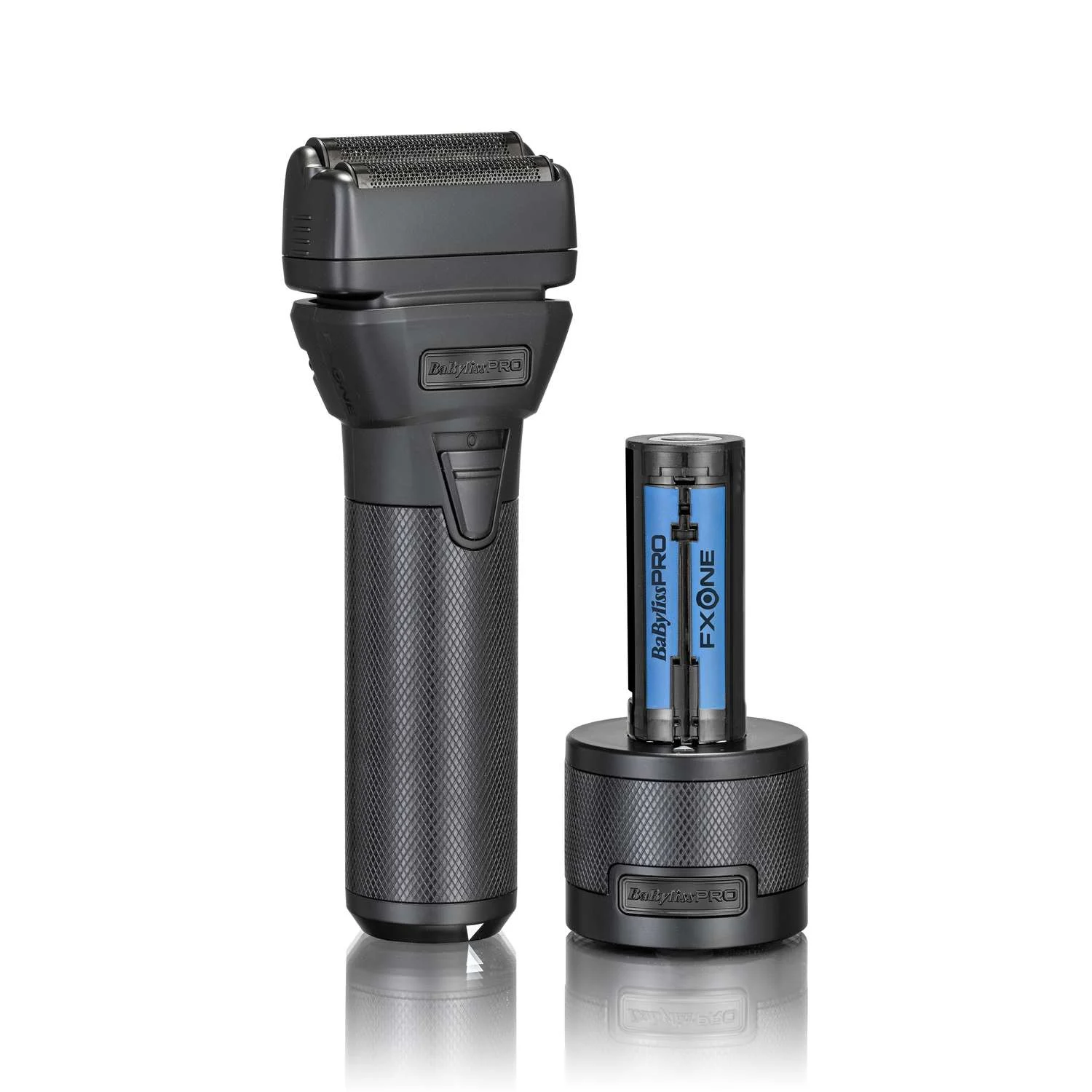 BABYLISS PRO 4ARTISTS FXONE SHAVER DOUBLE FOIL MATTE BLACK METAL