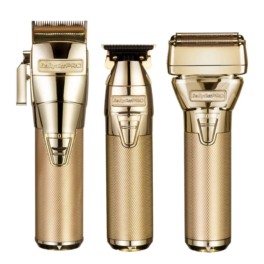 BABYLISS PRO 4ARTISTS FXONE GOLD CLIPPER + TRIMMER + SHAVER