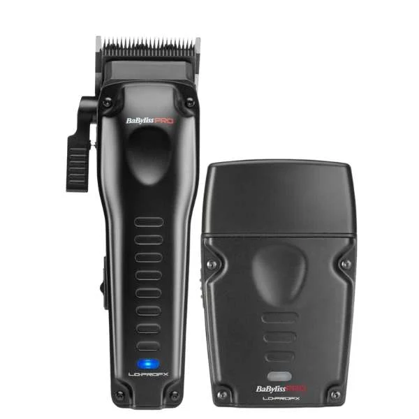 BABYLISS PRO LO-PROFX COMPACT CLIPPER NERA + BABYLISS PRO LO-PROFX COMPACT SHAVER NERA