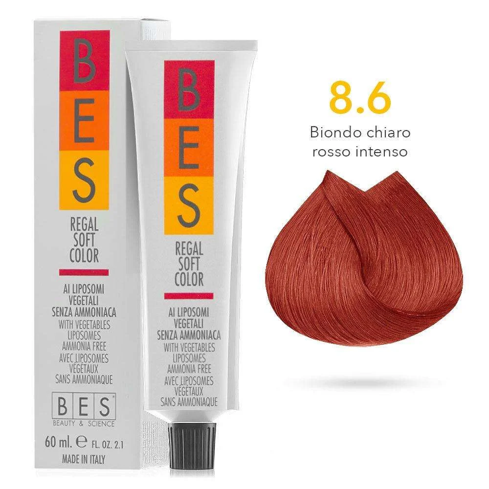 REGAL SOFT COLOR 60ml 8.6 – BIONDO CHIARO ROSSO INTENSO