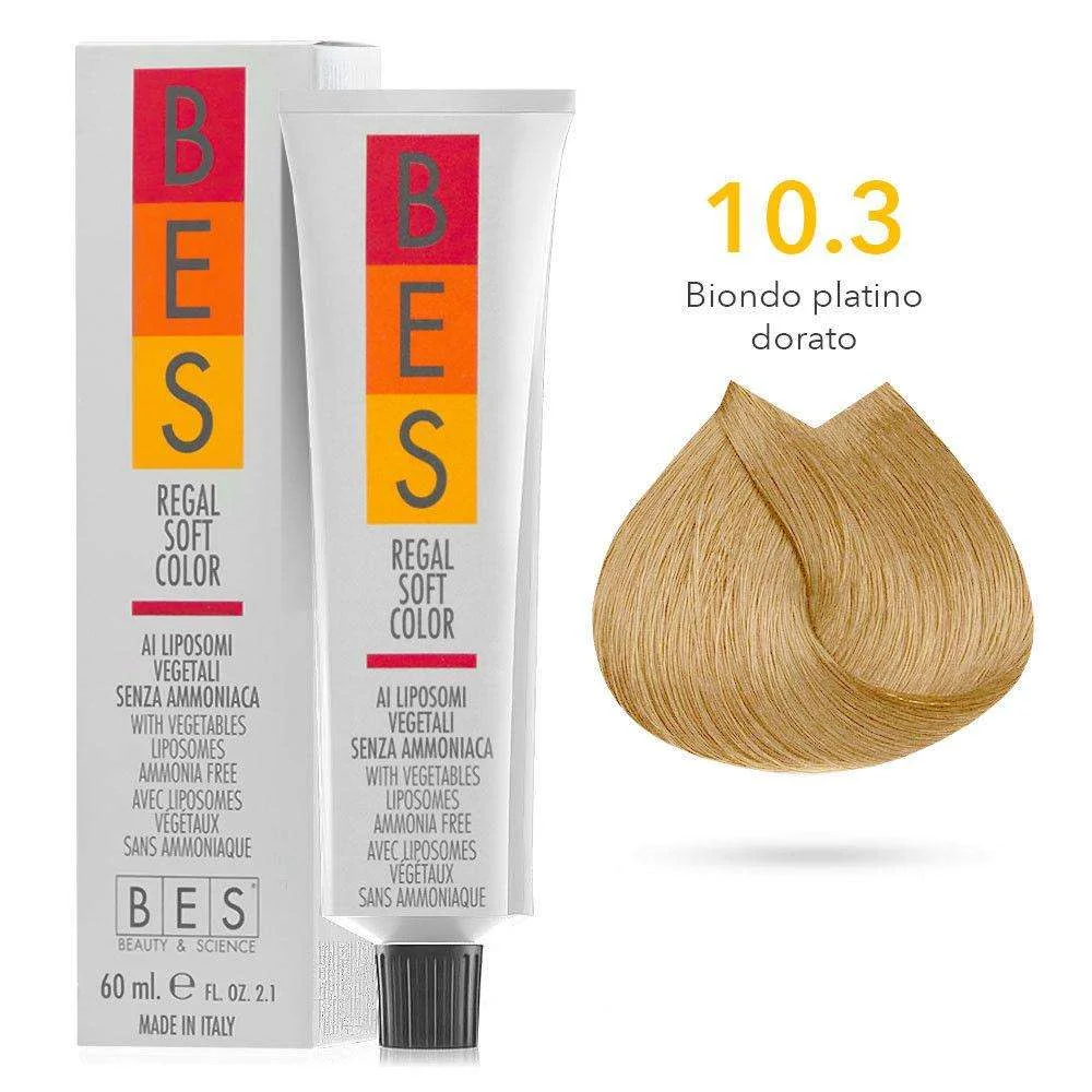 REGAL SOFT COLOR 60ml 10.3 – BIONDO PLATINO DORATO