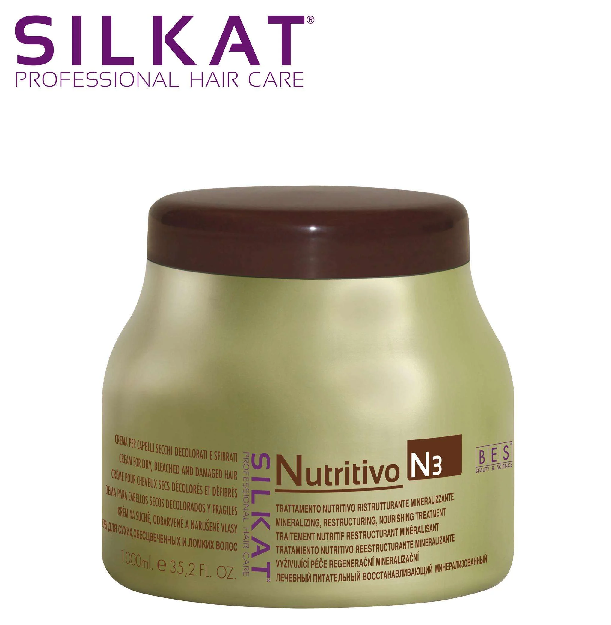 SILKAT PHC NUTRITIVO MASK CAP. SECCHI N3 1000 ML