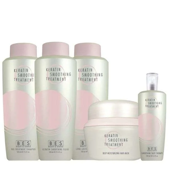 KIT ECLISSE BES – 1 PRE-SHA -1 KERATIN FLUID- 1 LASTING SHAMPOO – 1 DEEP MASK – 1 SMOOTH THERAPY