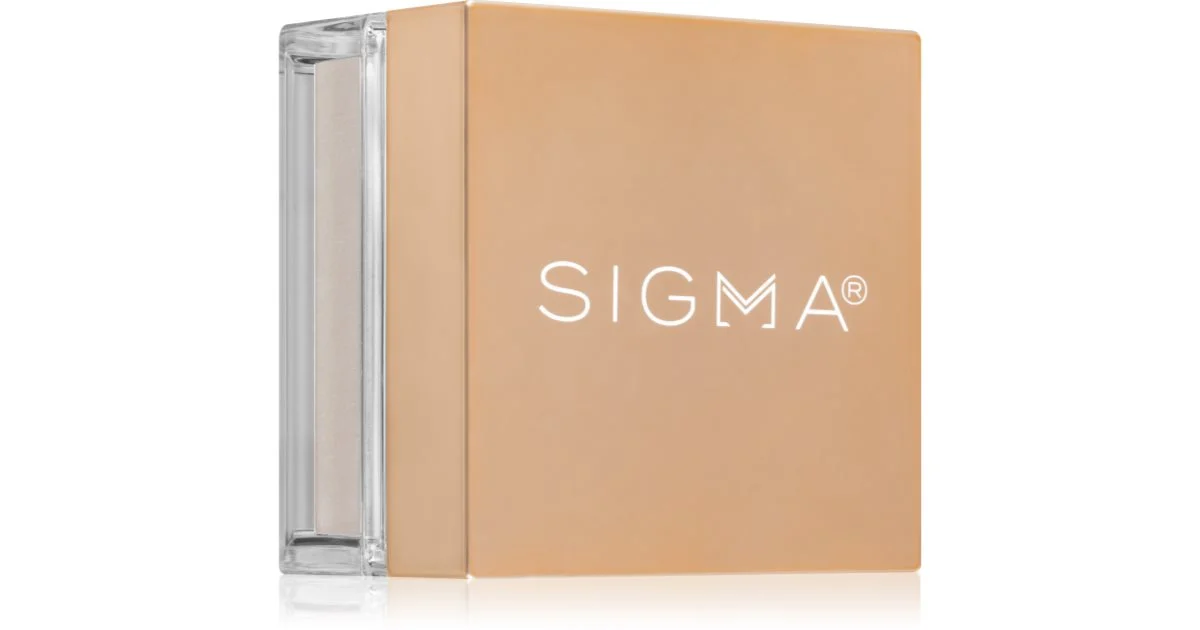 Sigma Beauty Beaming cipria illuminante in polvere per lisciare la pelle e ridurre i pori colore Fairy Dust 10 g