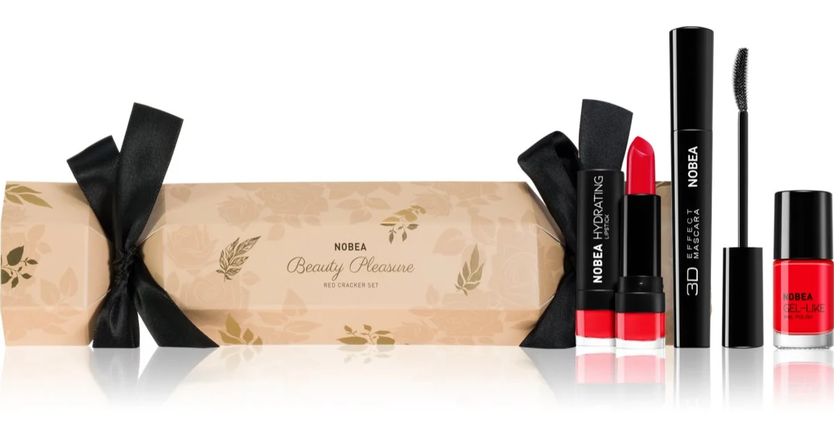 NOBEA Beauty Pleasure set per il makeup II. Red