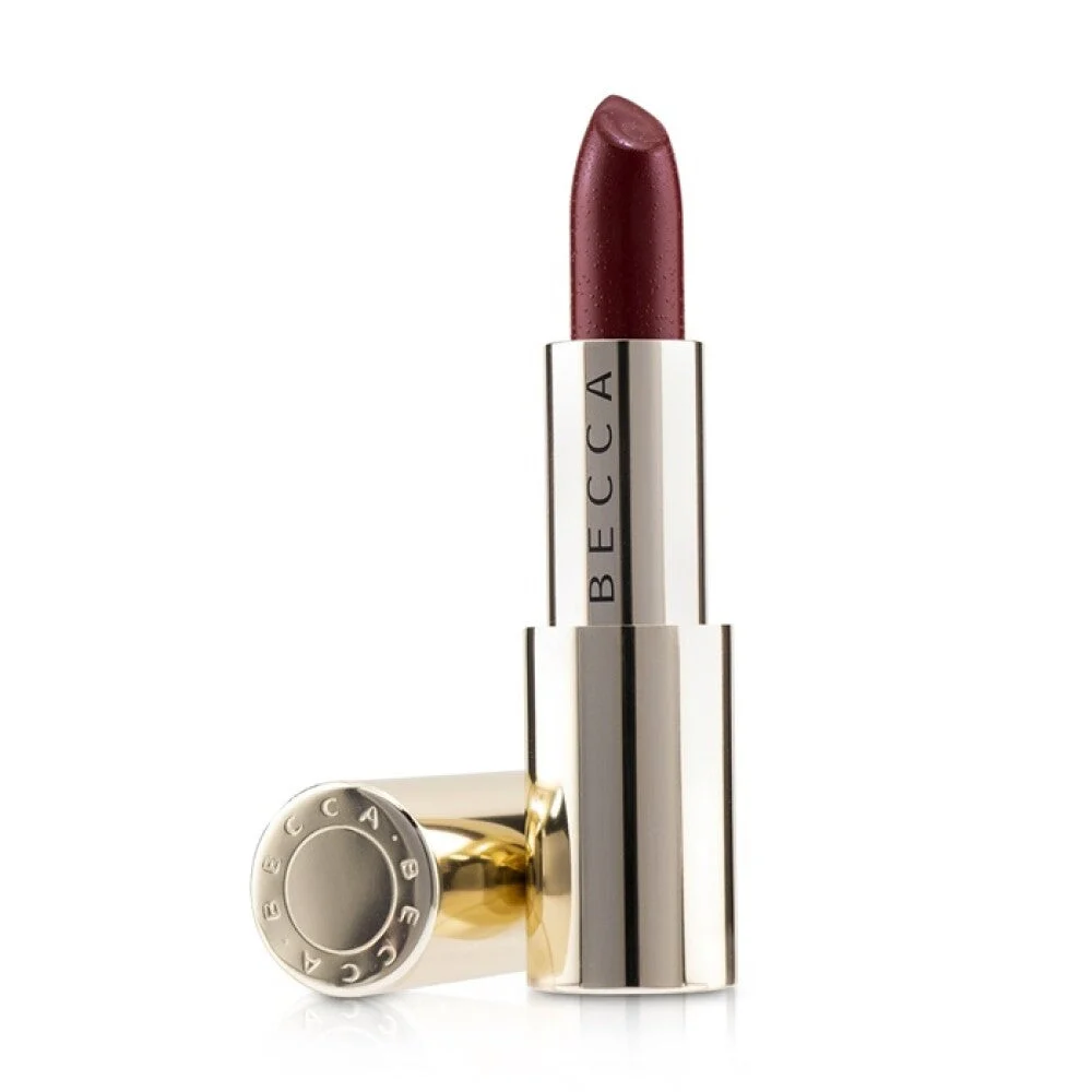 Becca, Ultimate, olio di Avocado , Finish satinato, Rossetto in crema, Ember, 3,3 ml