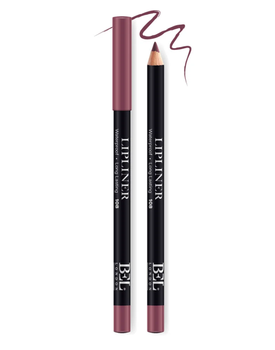 Bel London, Olio Vegetale Idrogenato, Waterproof, Contorno, Matita Labbra, 109, 0,78 g