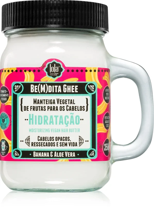 Lola Cosmetics BE(M)DITA GHEE HIDRATACAO maschera idratante capelli 350 g