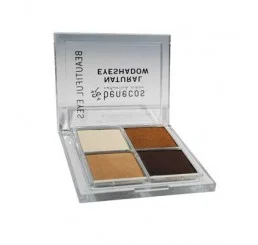 BENECOS Natural Eyeshadow – Coffee & Cream 4 Colori