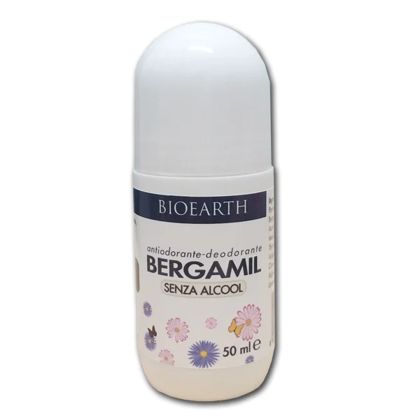 BIOEARTH Bergamil – Deodorante Senza Alcool Roll-On